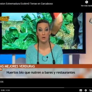 huertos que nutren bares y restaurantes en Cáceres